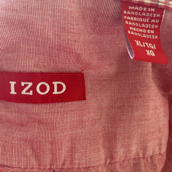 Men’s IZOD long sleeve shirts set of 3 - Picture 8 of 8